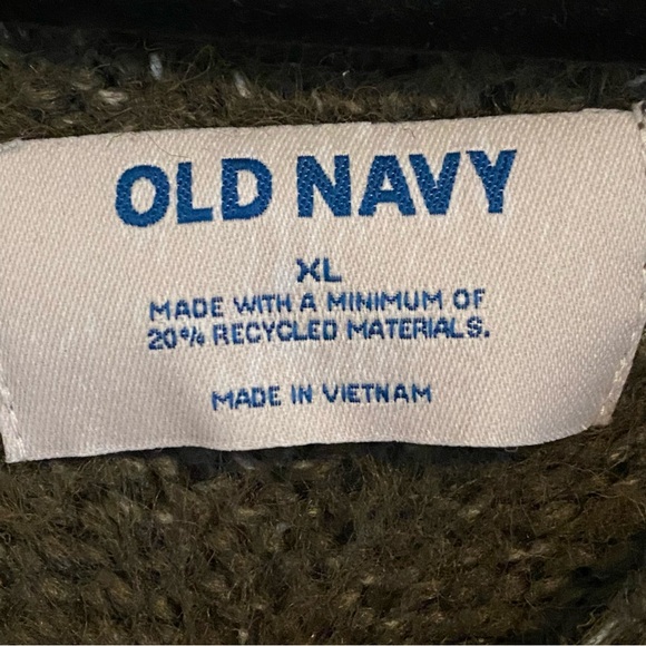 Old Navy | Olive Green Women's Crewneck Sweater - Picture 6 of 7